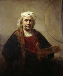 Zelfportret van Rembrandt
